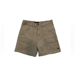 Tan cargo shorts